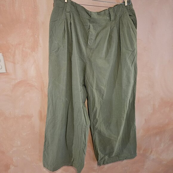 Halara high waisted wide legged pants with pockets 2XL - Picture 1 of 2
